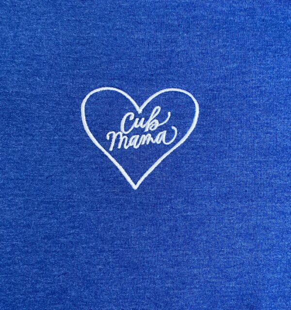 Cub Mama Heart Sweatshirt